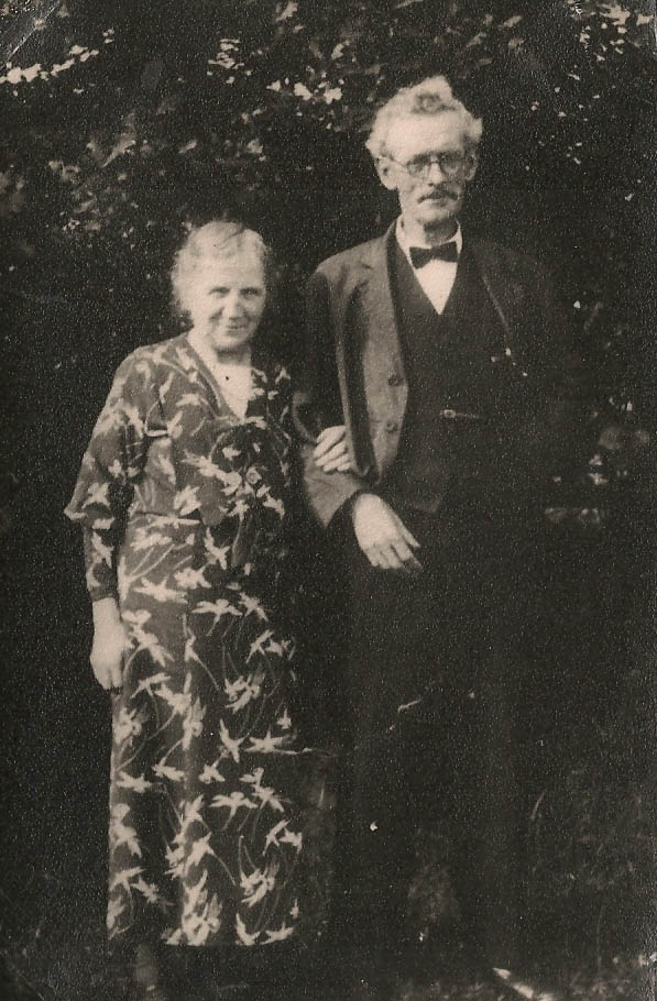 Rev. Morgan Lewis and his wife Esther